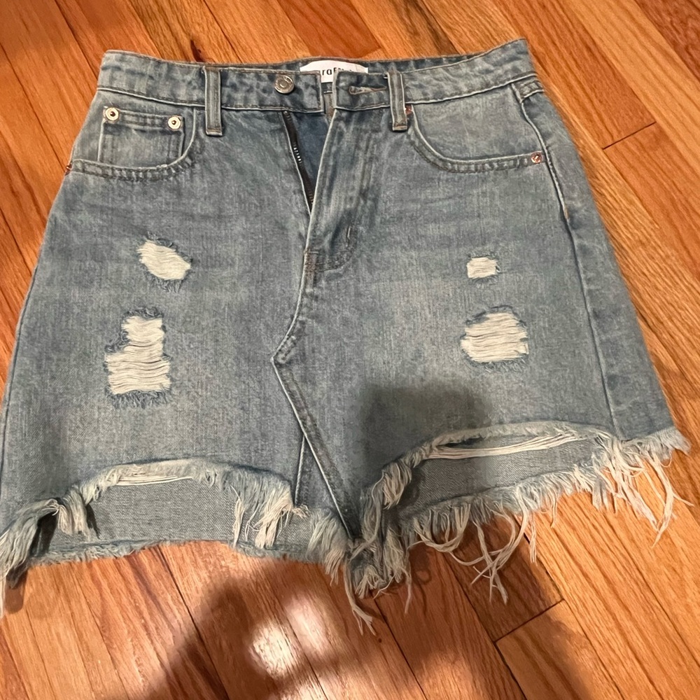 GRAFFITI Denim Skirt